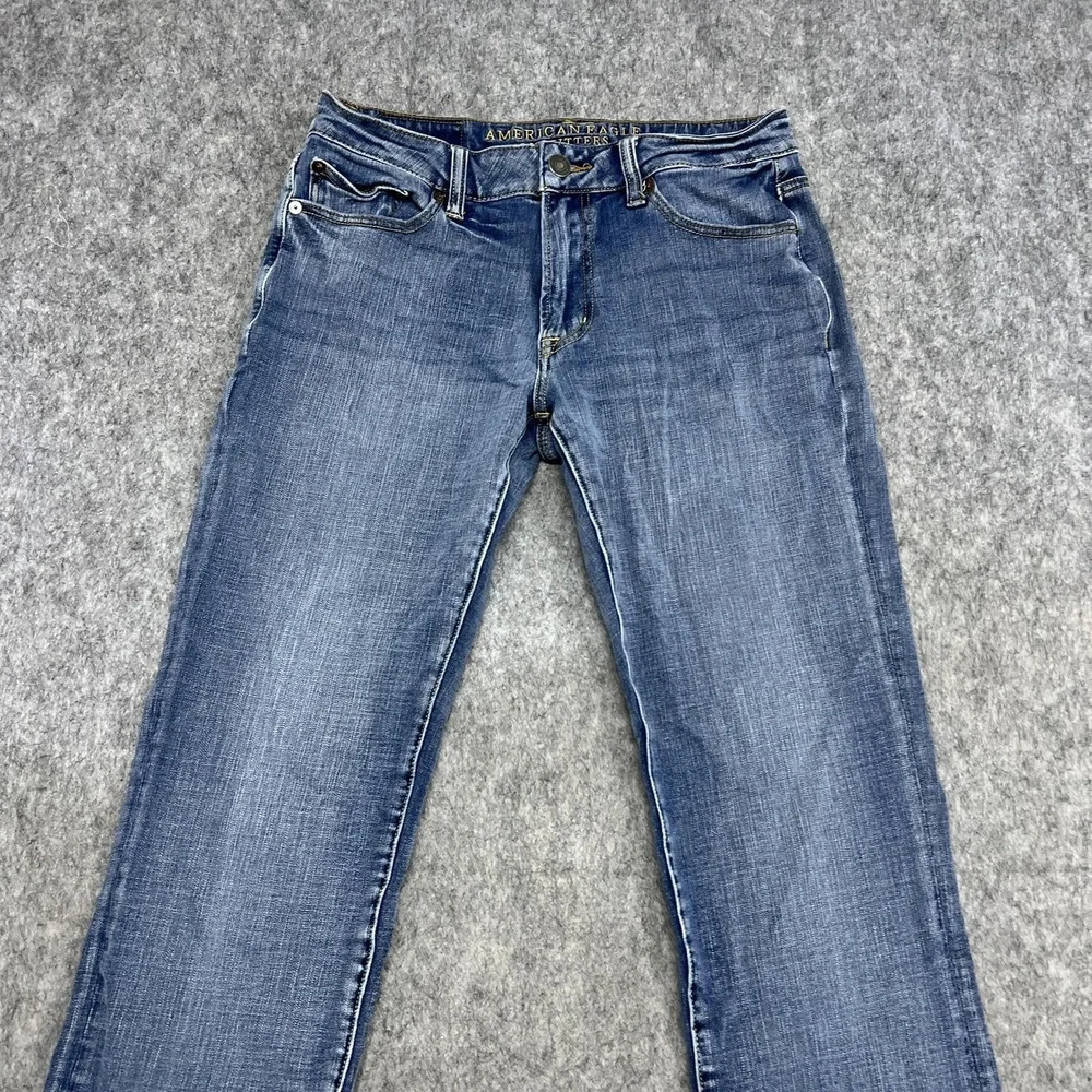 American Eagle Jeans Mens 30x30 Slim Straight 360 Extreme Flex Denim FITS30x28